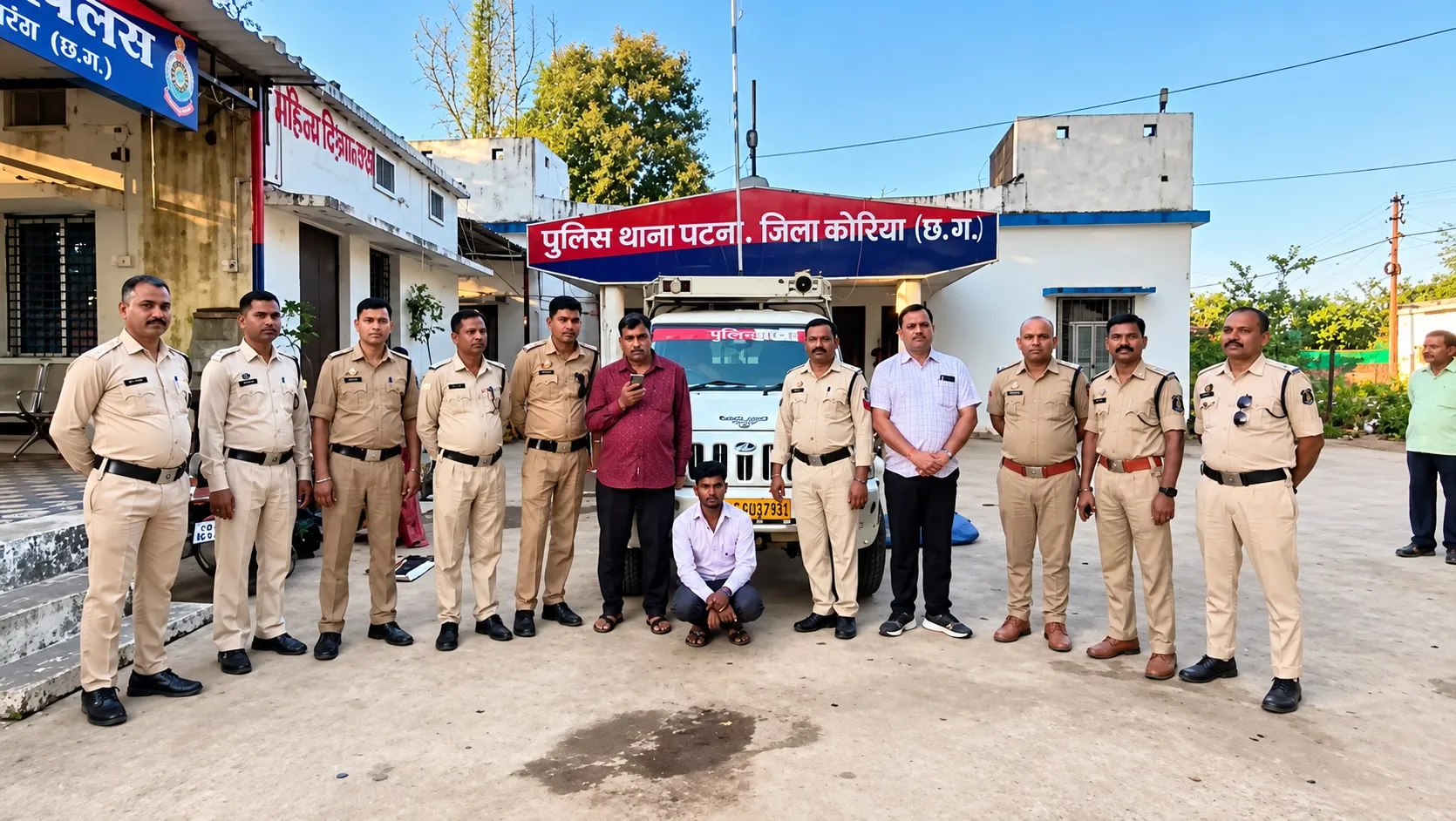 वाहन चालक गिरफ्तार