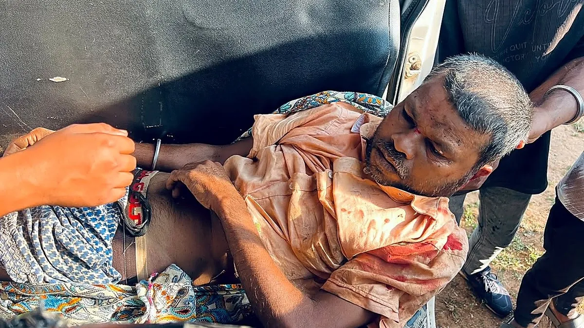 मरवाही में हाथी के हमलें में घायल ग्रामीण