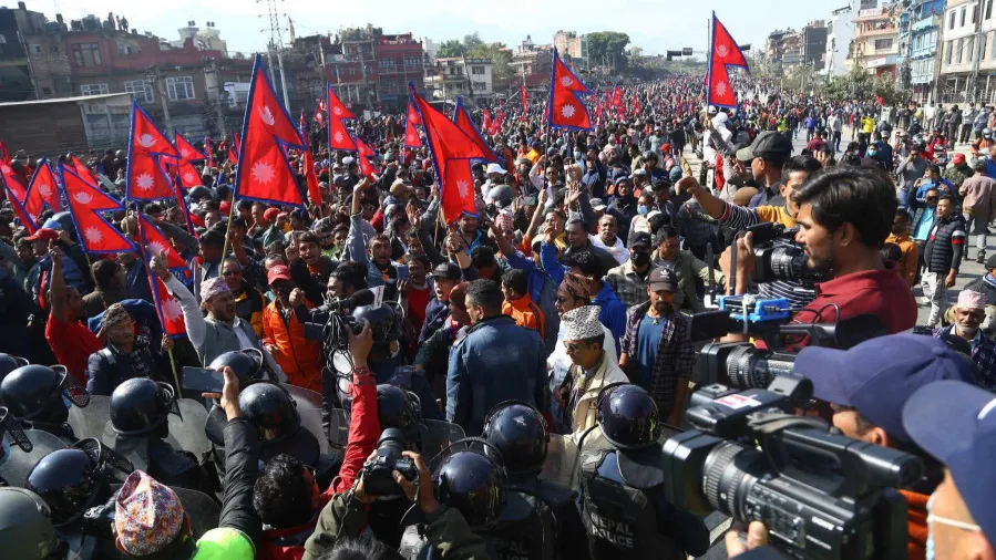 नेपाल प्रदर्शन