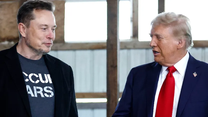 Donald Trump- Alon Musk