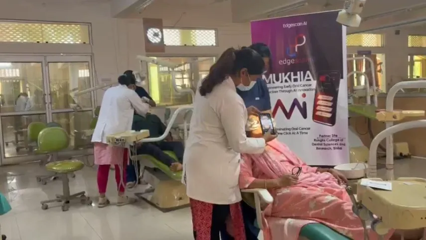 AI brings hope against Oral Cancer in Chhattisgarh