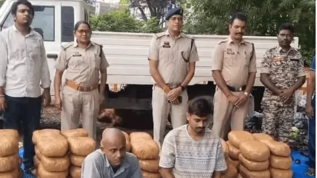 गांजा जब्त-जशपुर