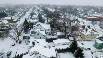 अमेरिका में बर्फीला तूफान