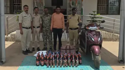 शराब तस्कर गिरफ्तार