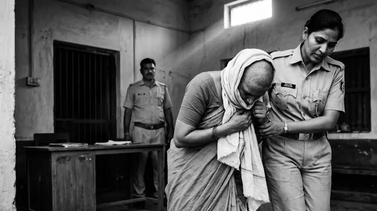पत्नी को पीटा