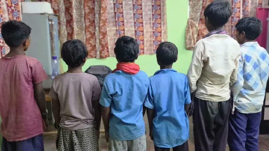 बैगा बच्चें