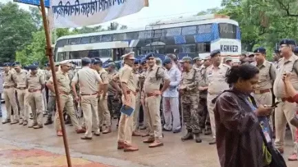 अतिथि शिक्षक धरना