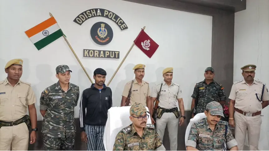 माओवादी नेता कुनजम हिड़मा उर्फ मोहन को गिरफ्तार