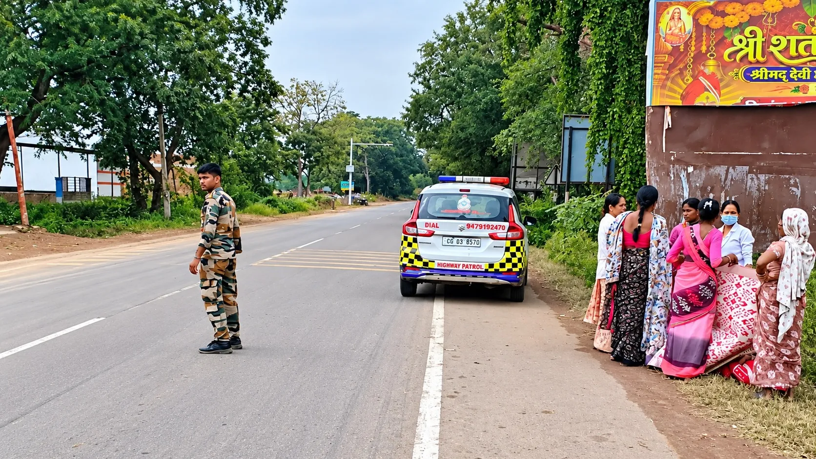 हाइवे पर बच्चे का जन्म- बालोद