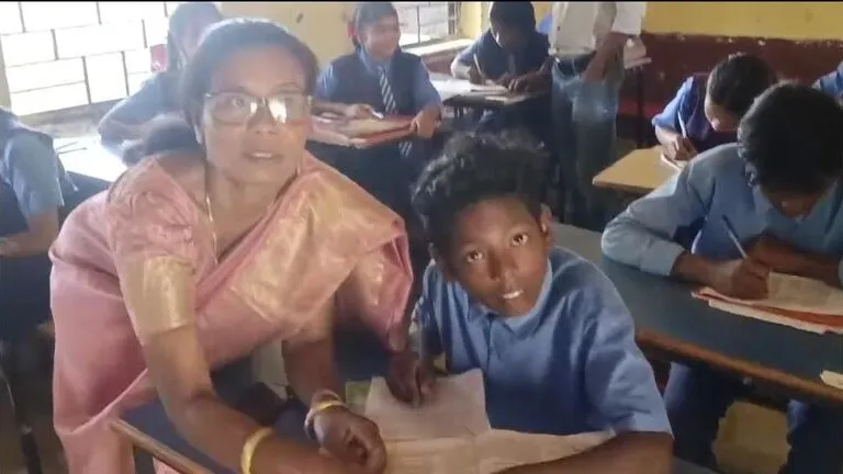 Teacher caught aiding cheating in Bastar