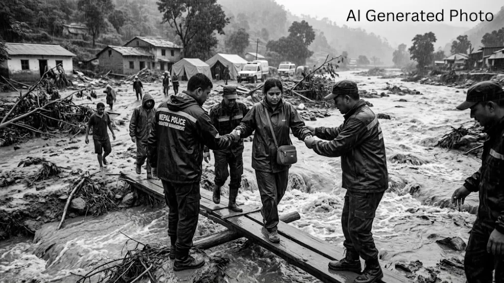 नेपाल बाढ़