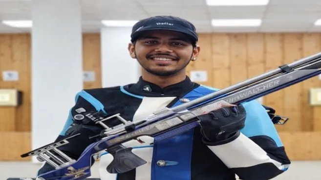 Chhattisgarh shooter Divyanshu Dewangan selected for ISSF Junior World Cup 2026