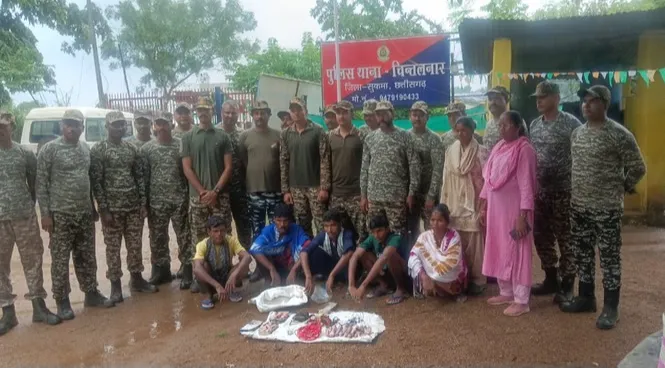 नक्सली गिरफ्तार