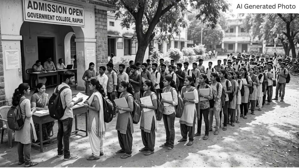  कॉलेजों में दाखिला