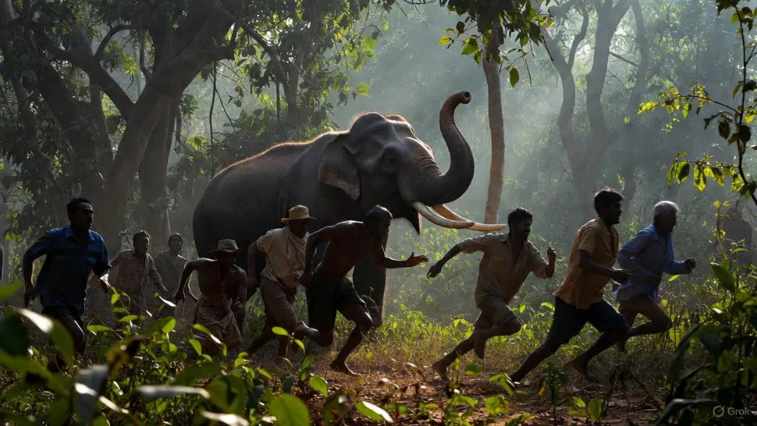 Elephant attack kills woman in Korba