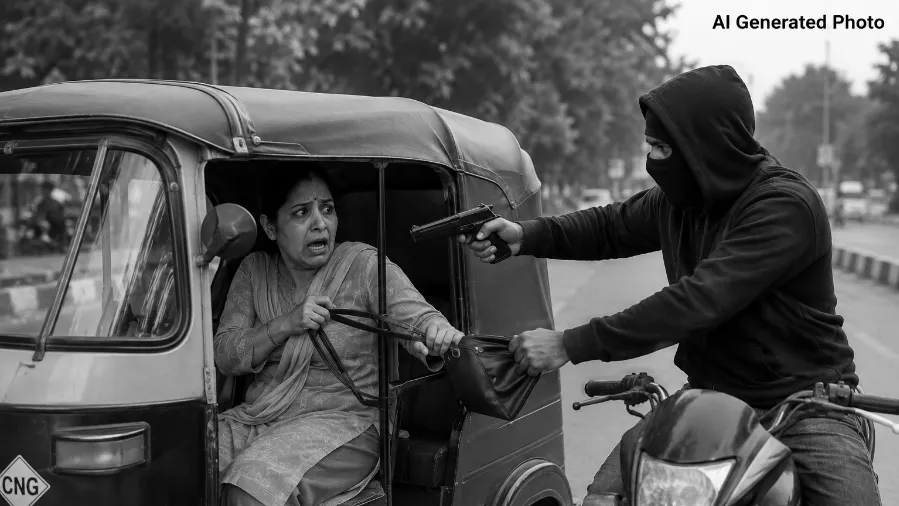 शिक्षिका से लूट- दुर्ग