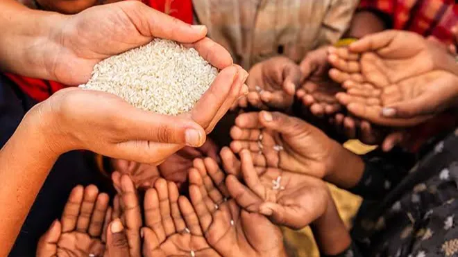 राशन वितरण