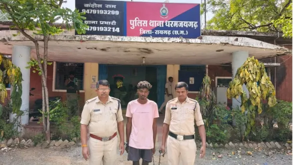 हत्यारा बेटा गिरफ्तार-रायगढ़