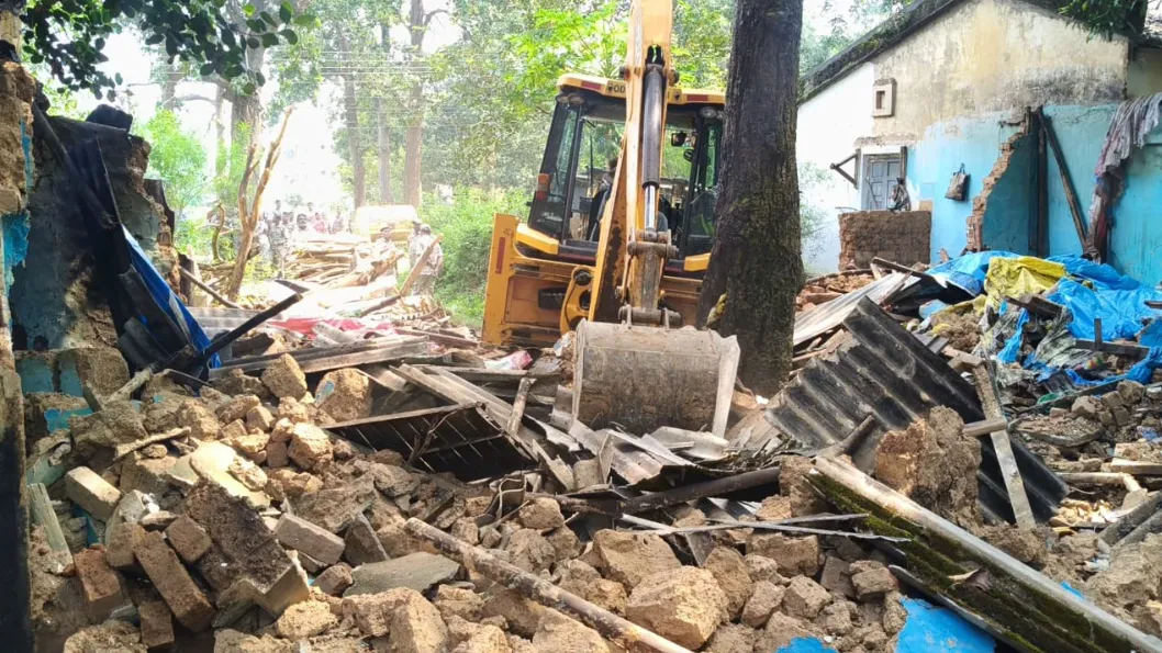 बुलडोजर जगदलपुर