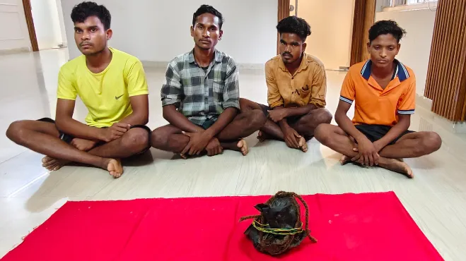 4 माओवादी गिरफ्तार