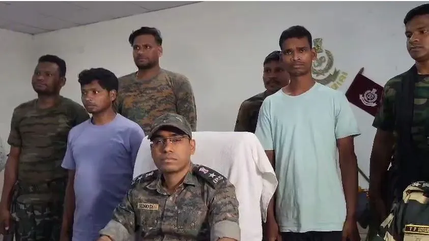 Two top Maoists held in Malkangiri gunfight 