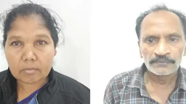 शीर्ष नक्सली प्रभाकर और पत्नी राजे कांगे