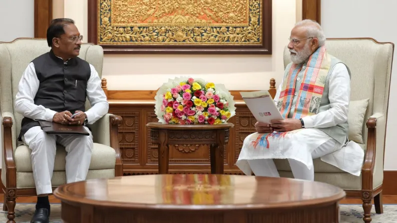 सीएम साय-पीएम मोदी