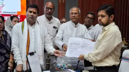 दुर्ग कलेक्टर को ज्ञापन