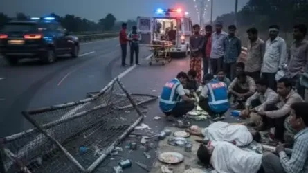 कार ने कुचला