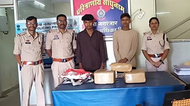 गांजा जब्त-जगदलपुर