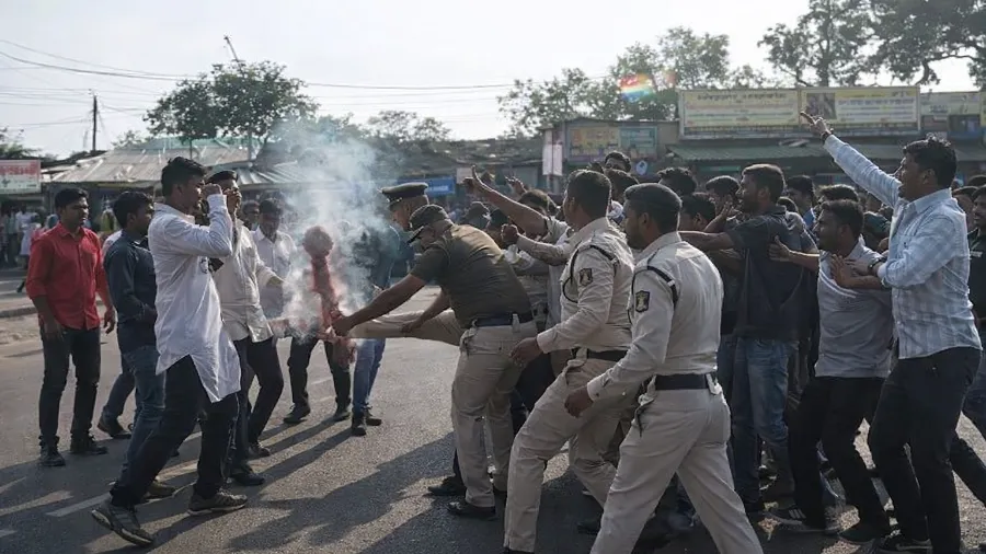 पुतला फूंका