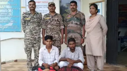गांजा तस्कर गिरफ्तार- बस्तर