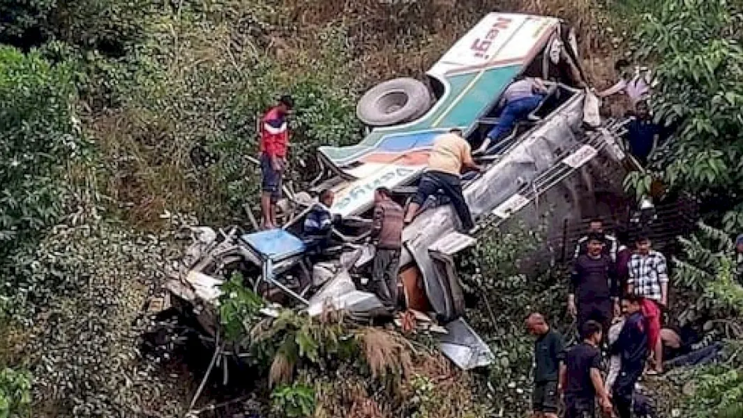 अल्मोड़ा बस एक्सीडेंट