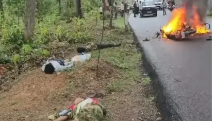 बाइक भिड़ंत