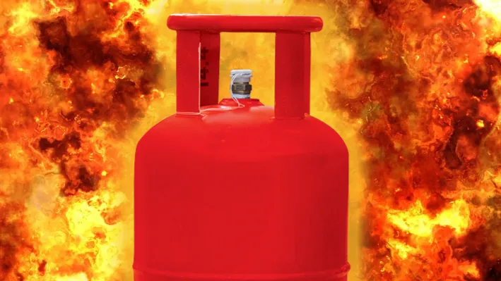 Gas Sylinder Blast