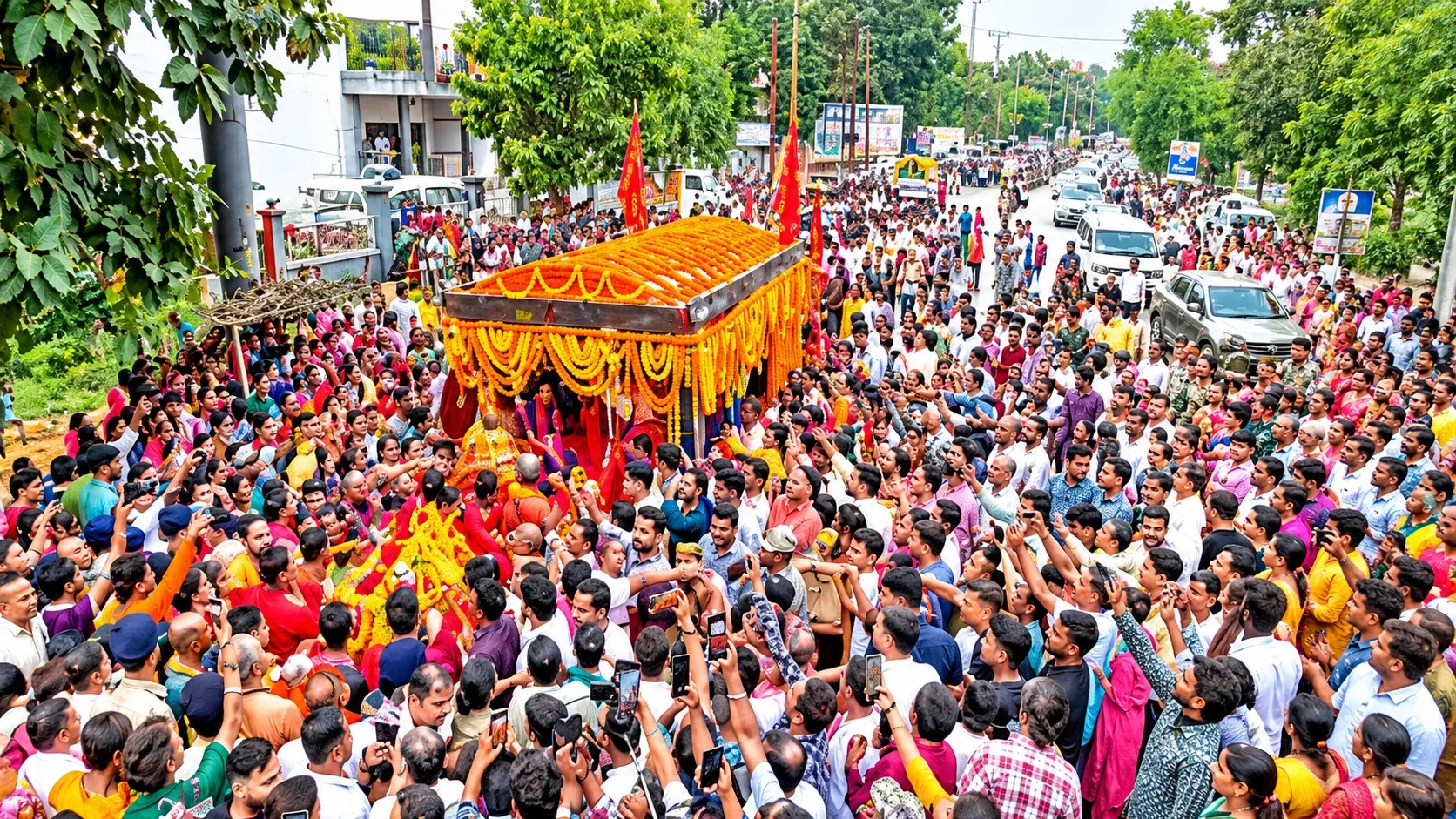 बस्तर दशहरा: दंतेश्वरी माई की डोली जगदलपुर रवाना