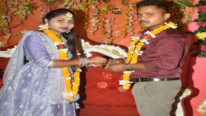 दहेज प्रताड़ना से तंग आकर नवविवाहिता ने लगाई फांसी 