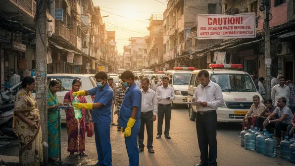 32 fall ill after drinking contaminated water in Indore