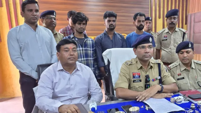 शेठ्ठी गैंग गिरफ्तार