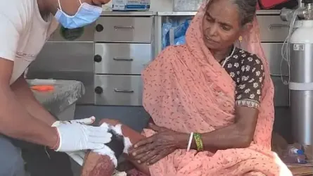 Elderly woman attacked by a bear in Marwahi 