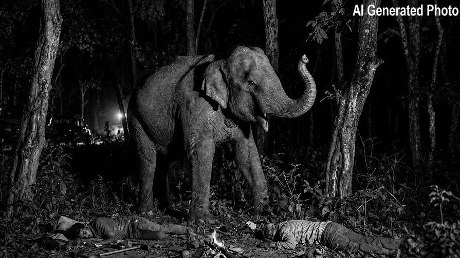 Surguja, Human-elephant conflict