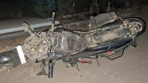 बाइक एक्सीडेंट