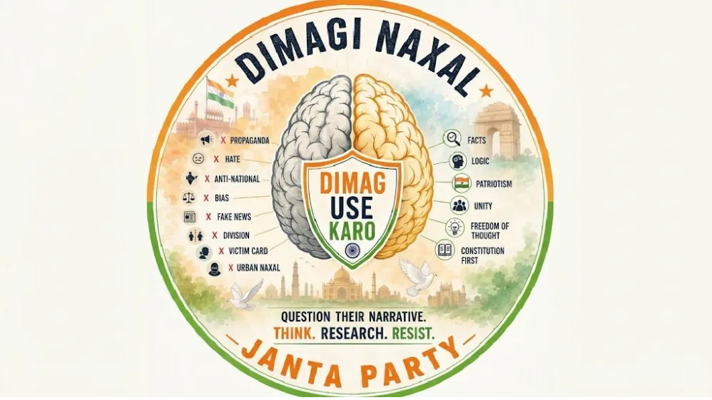 दिमागी नक्सल पार्टी