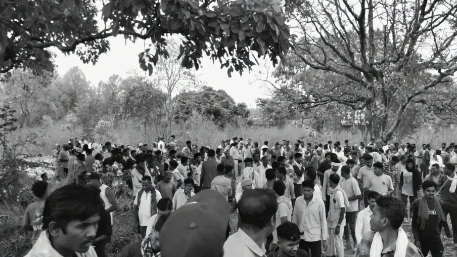 बस्तर में श्मशान घाट