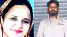 ट्रक से टकराई बाइक