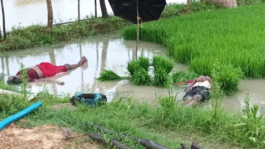  किसान दंपति की मौत