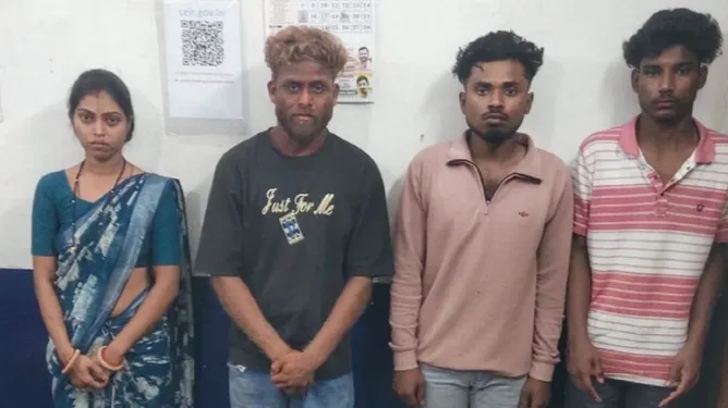 Wife, lover arrested for murder disguised as road accident near Raipur