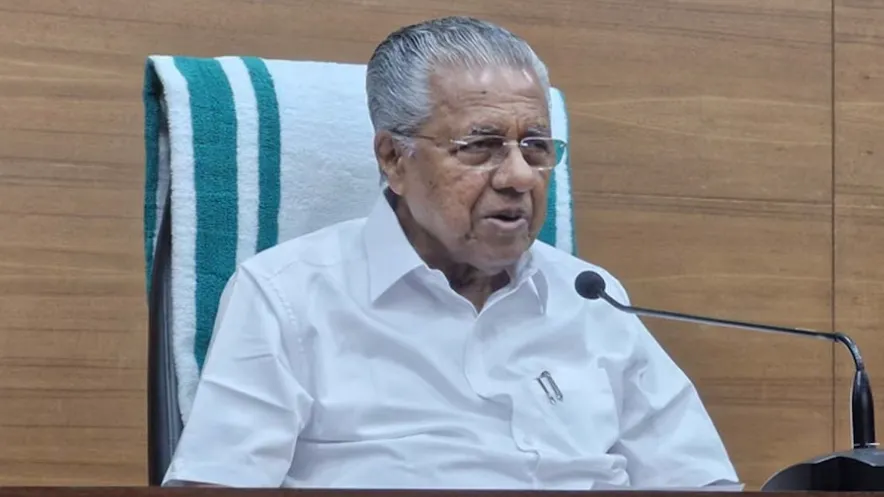 Kerala CM condemns RSS song on Vande Bharat