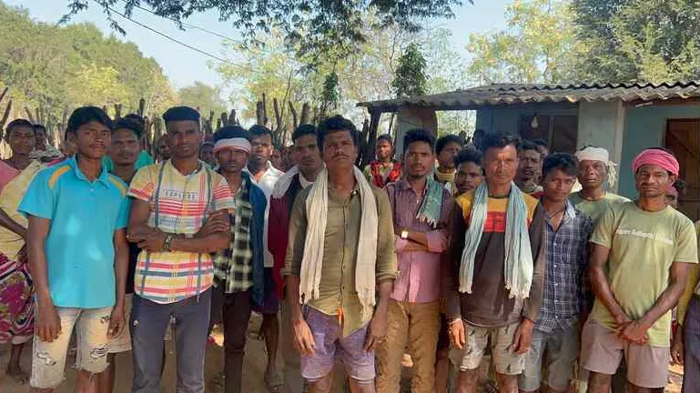  गांव वालों का वोट से इंकार