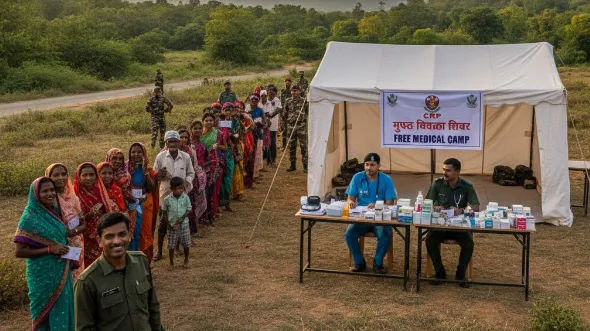 CRPF medical camp